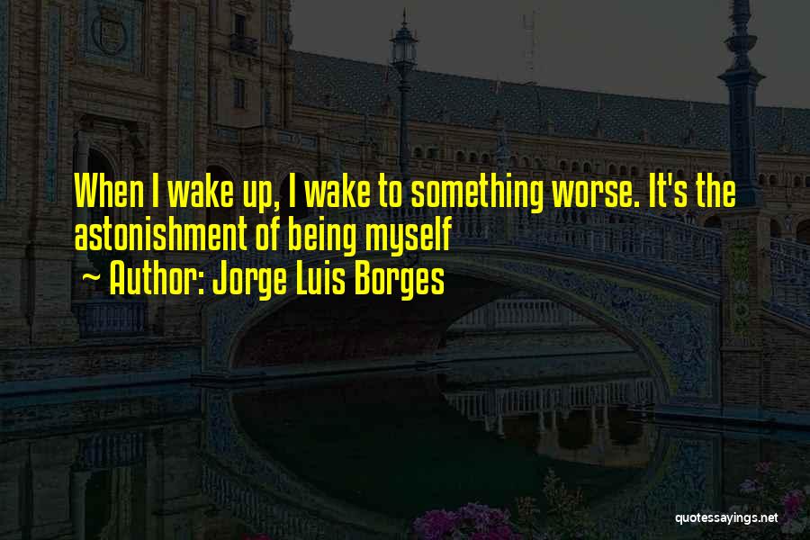 Astonishment Quotes By Jorge Luis Borges