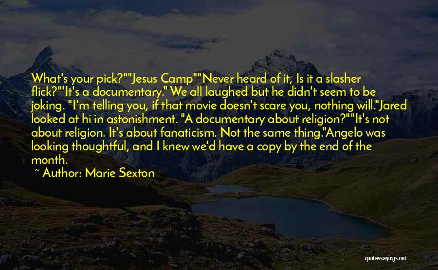 Astonishment Quotes By Marie Sexton