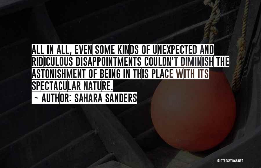 Astonishment Quotes By Sahara Sanders