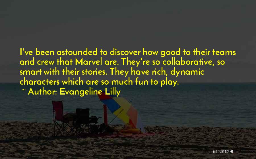 Astounded Quotes By Evangeline Lilly