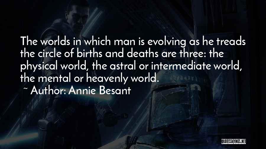 Astral World Quotes By Annie Besant