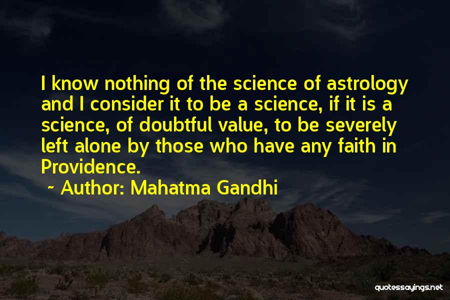 Astrology Quotes By Mahatma Gandhi