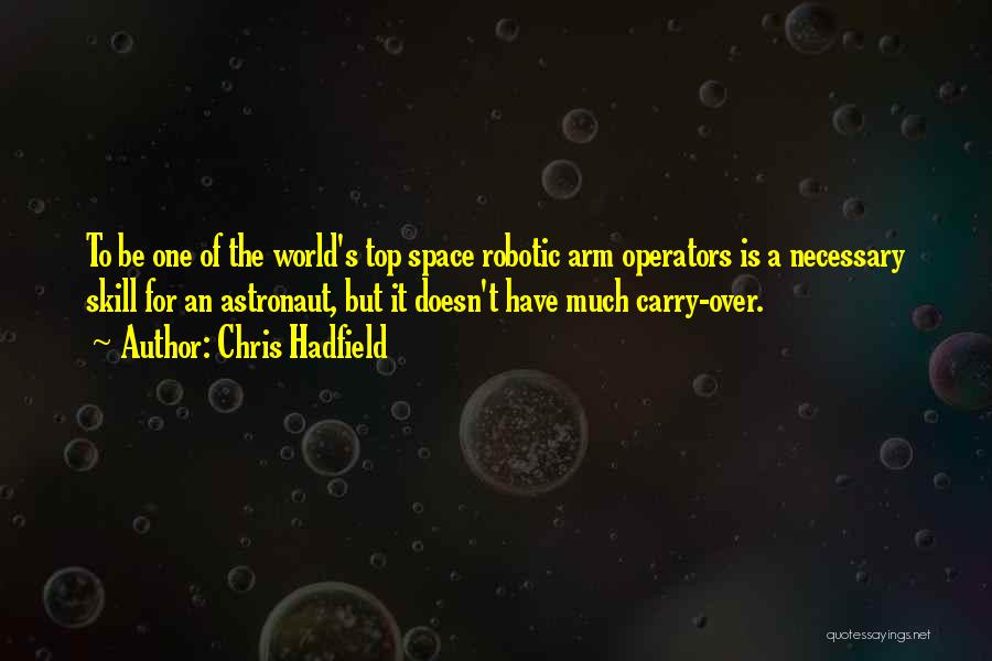 Astronaut Quotes By Chris Hadfield