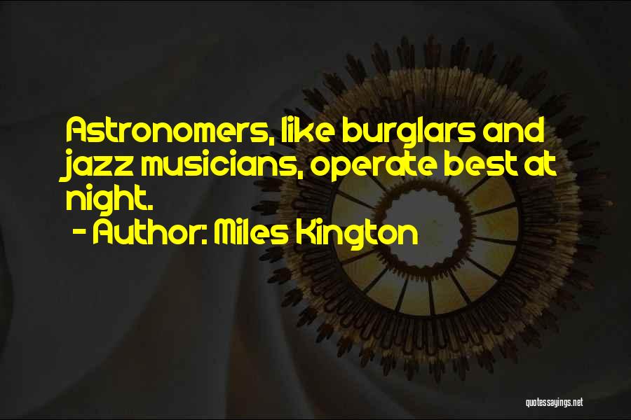 Astronomers Quotes By Miles Kington