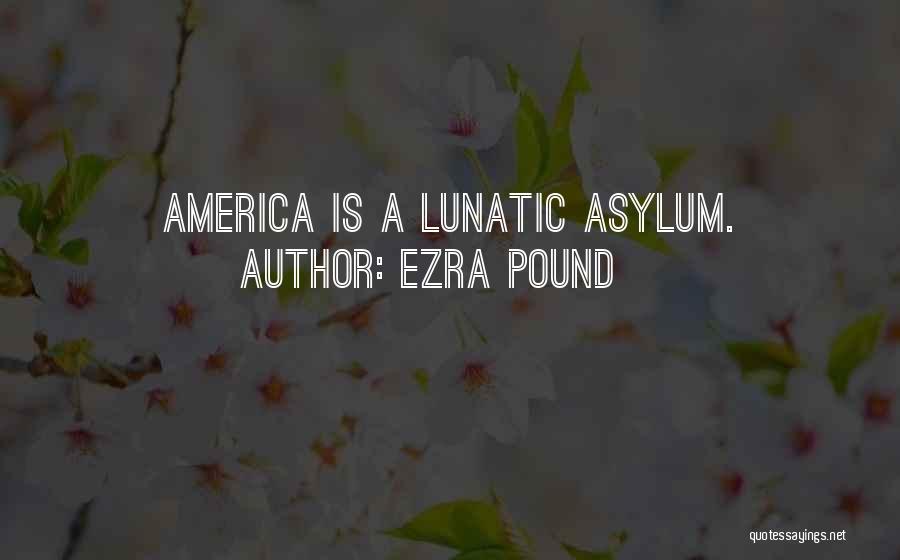 Asylums Quotes By Ezra Pound