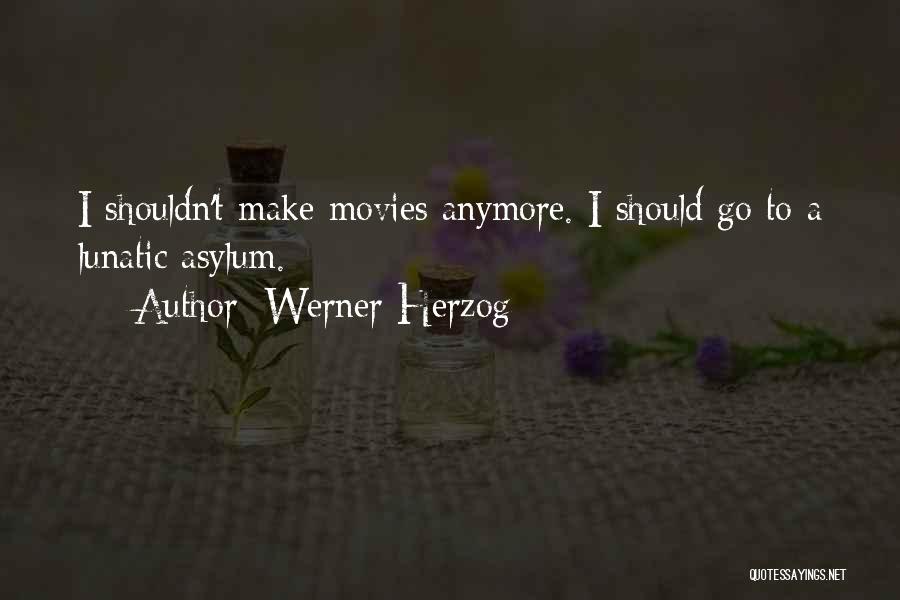 Asylums Quotes By Werner Herzog
