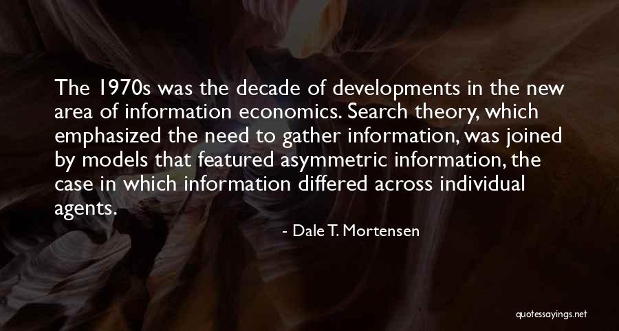 Asymmetric Quotes By Dale T. Mortensen Asymmetric Quotes By Dale T. Mortensen