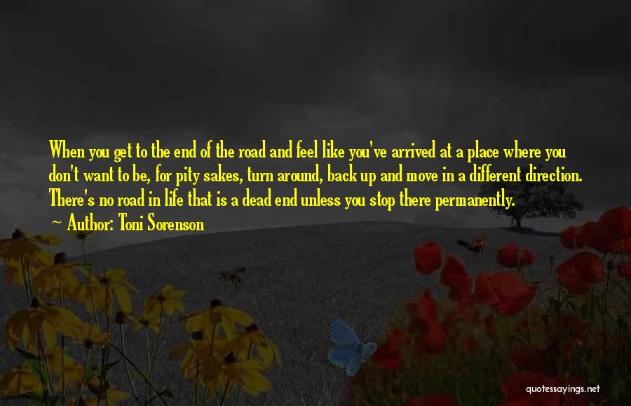 At A Dead End Quotes By Toni Sorenson
