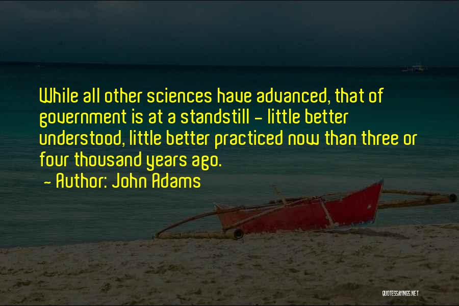 At A Standstill Quotes By John Adams