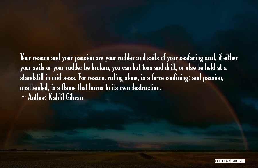 At A Standstill Quotes By Kahlil Gibran