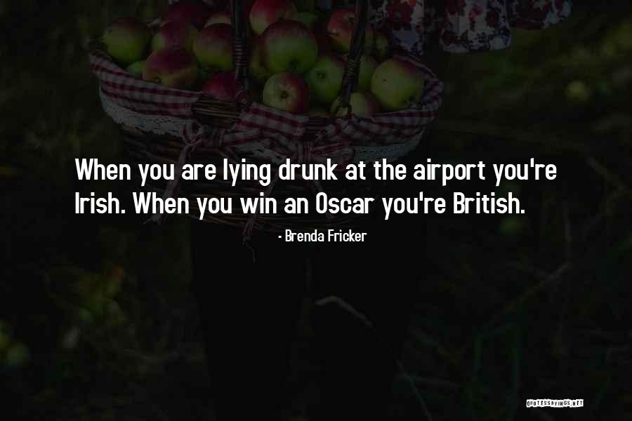 At Airport Quotes By Brenda Fricker At Airport Quotes By Brenda Fricker