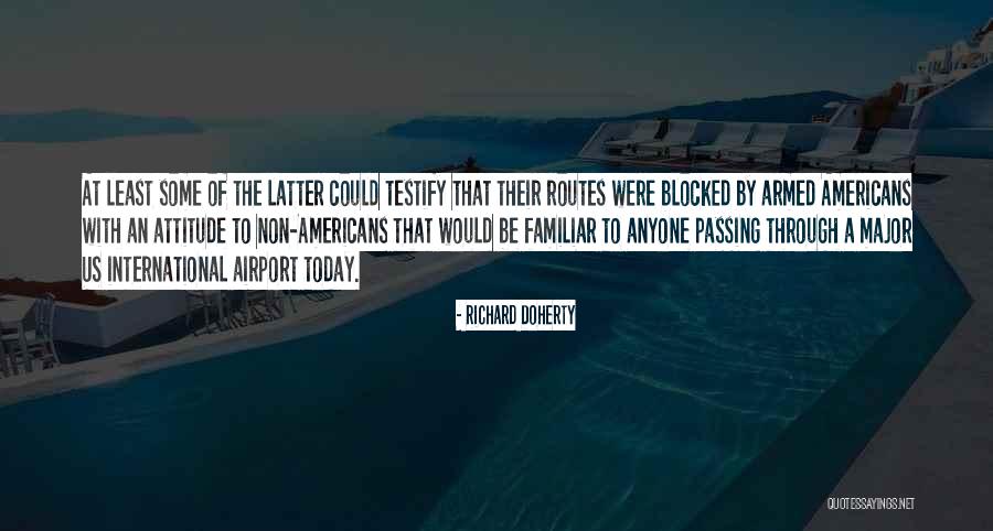At Airport Quotes By Richard Doherty At Airport Quotes By Richard Doherty