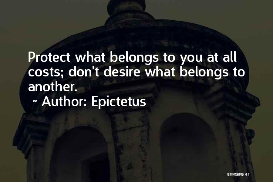 At All Costs Quotes By Epictetus