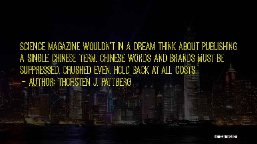 At All Costs Quotes By Thorsten J. Pattberg