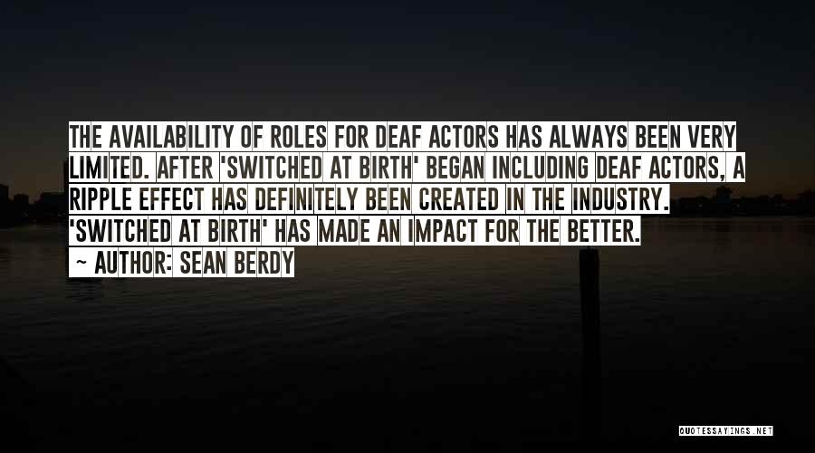 At Birth Quotes By Sean Berdy