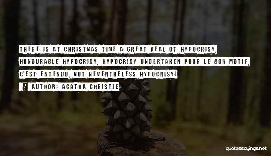 At Christmas Time Quotes By Agatha Christie