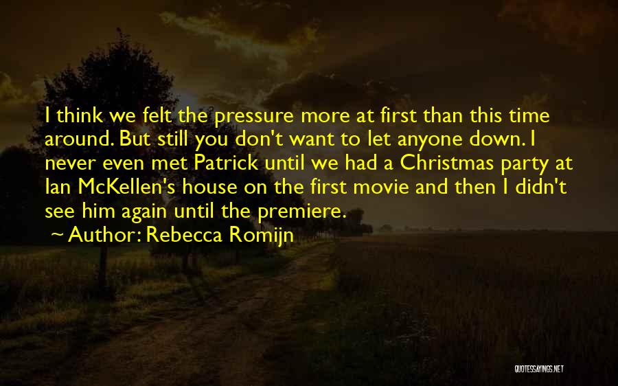 At Christmas Time Quotes By Rebecca Romijn