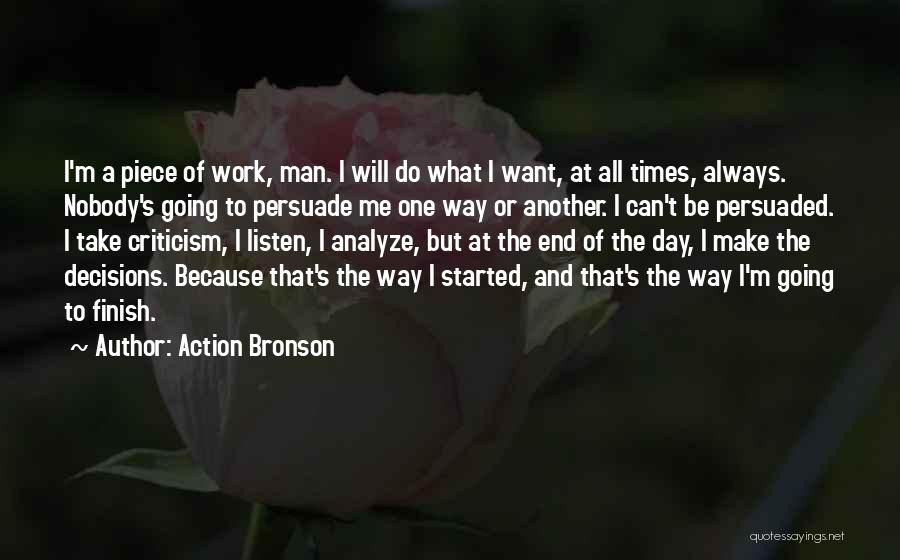 At Day's End Quotes By Action Bronson