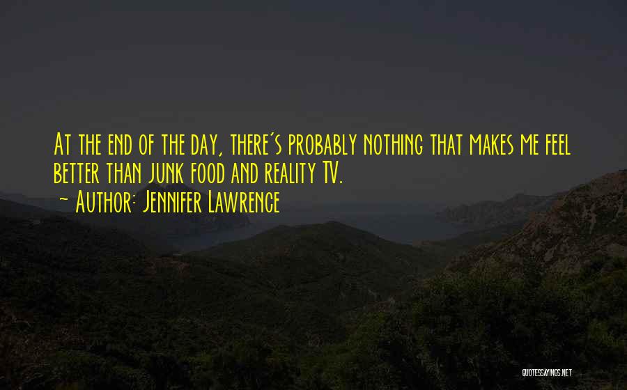 At Day's End Quotes By Jennifer Lawrence