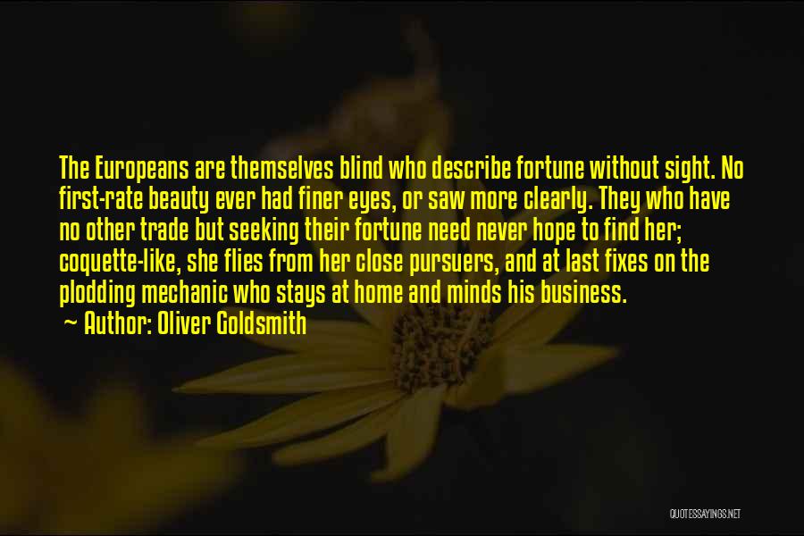 At First Sight Quotes By Oliver Goldsmith