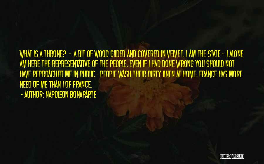 At Home Alone Quotes By Napoleon Bonaparte