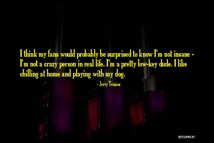 At Home Chilling Quotes By Jerry Trainor At Home Chilling Quotes By Jerry Trainor