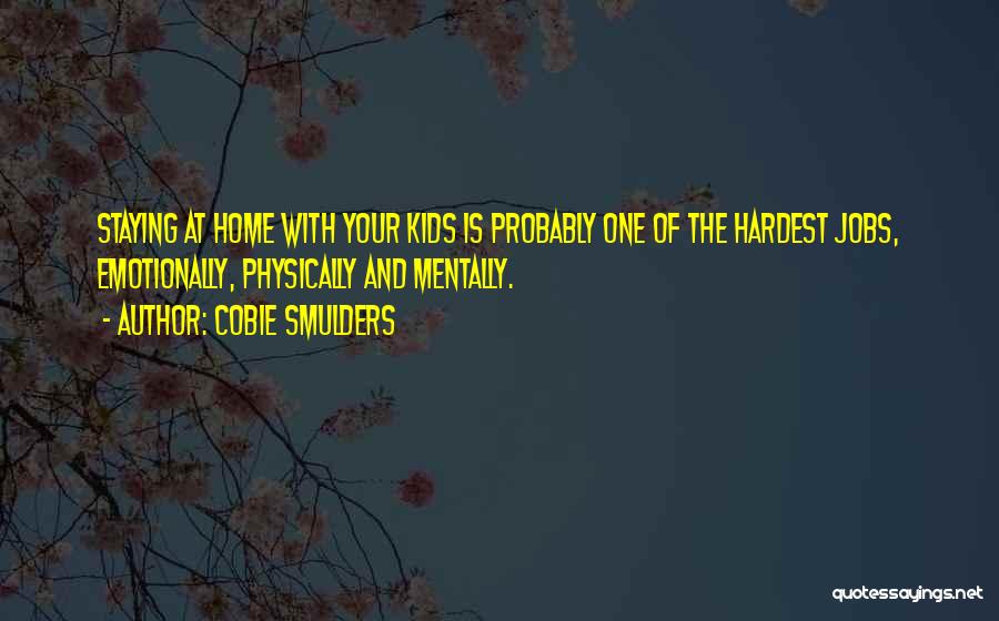 At Home Quotes By Cobie Smulders