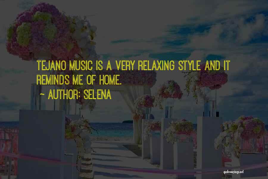 At Home Relaxing Quotes By Selena