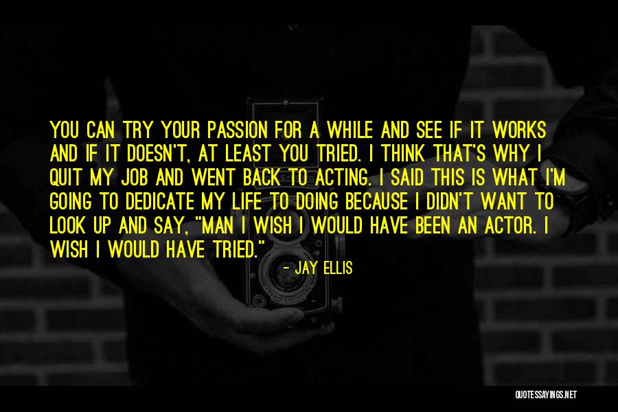 At Least I Tried Quotes By Jay Ellis At Least I Tried Quotes By Jay Ellis