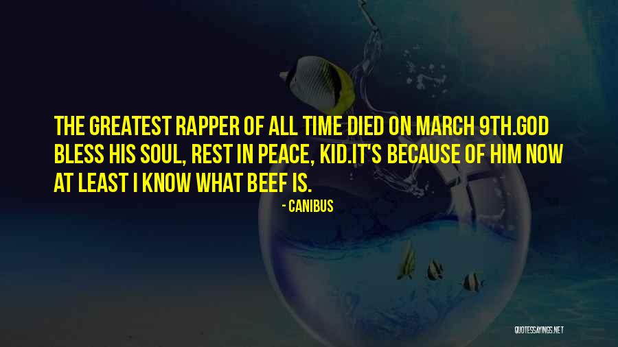 At Least Now I Know Quotes By Canibus