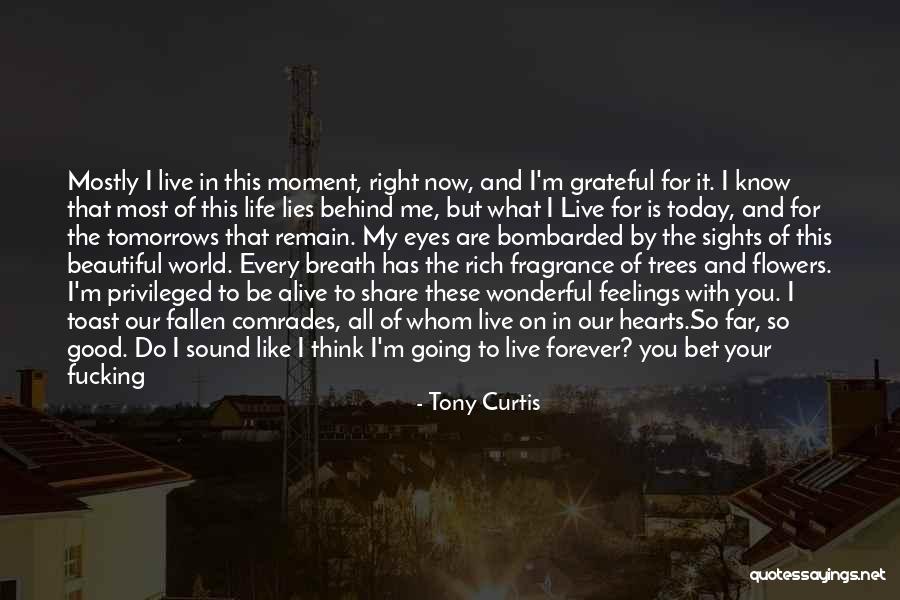 At Least Now I Know Quotes By Tony Curtis