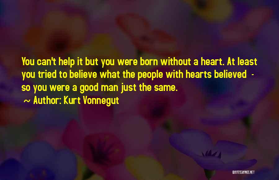 At Least You Tried Quotes By Kurt Vonnegut