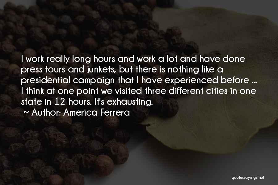At One Point Quotes By America Ferrera