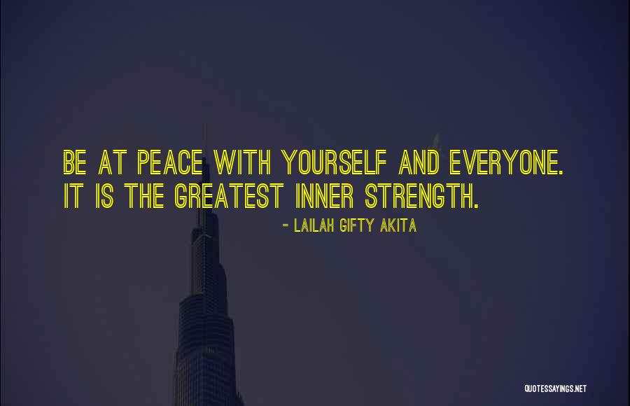 At Peace With Everyone Quotes By Lailah Gifty Akita At Peace With Everyone Quotes By Lailah Gifty Akita