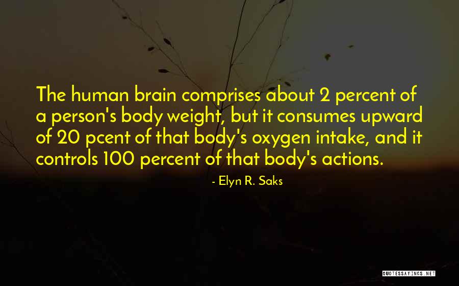 At Saks Quotes By Elyn R. Saks At Saks Quotes By Elyn R. Saks