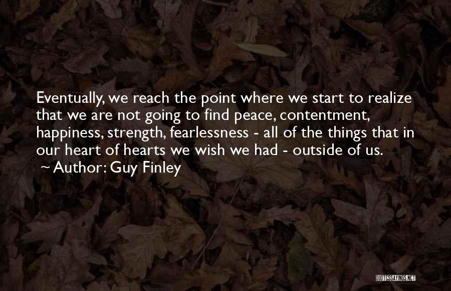 At Some Point You Have To Realize Quotes By Guy Finley