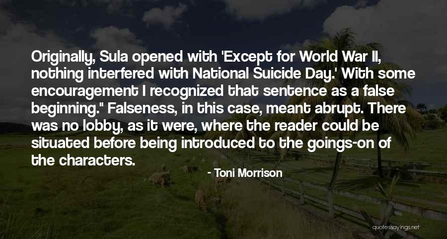 At Sula Quotes By Toni Morrison At Sula Quotes By Toni Morrison