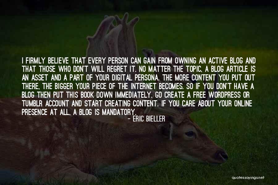 At T Account Quotes By Eric Bieller At T Account Quotes By Eric Bieller