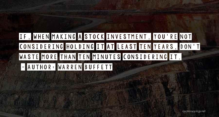 At&t Stock Quotes By Warren Buffett