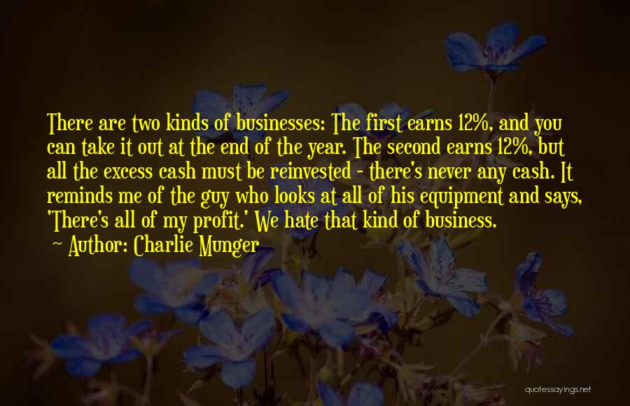 At The End Of It All Quotes By Charlie Munger
