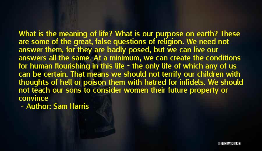 At The End They Are All The Same Quotes By Sam Harris