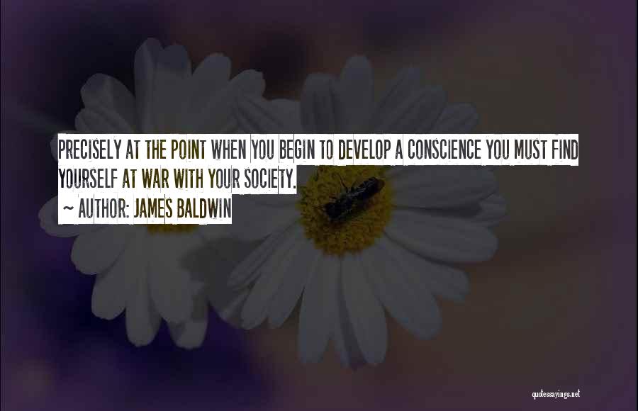 At War With Yourself Quotes By James Baldwin