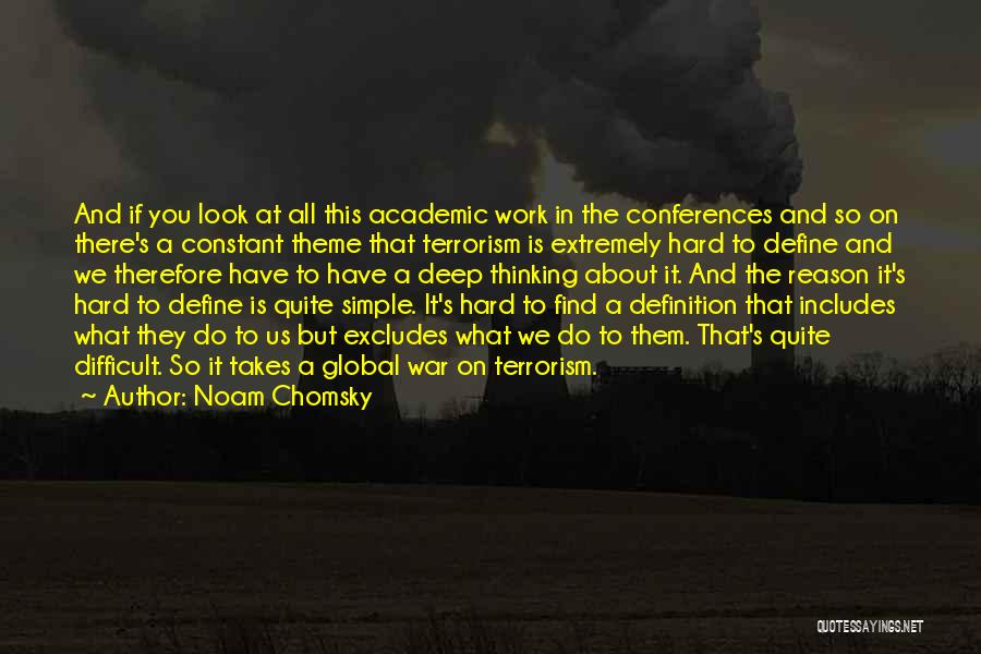 At Work Quotes By Noam Chomsky