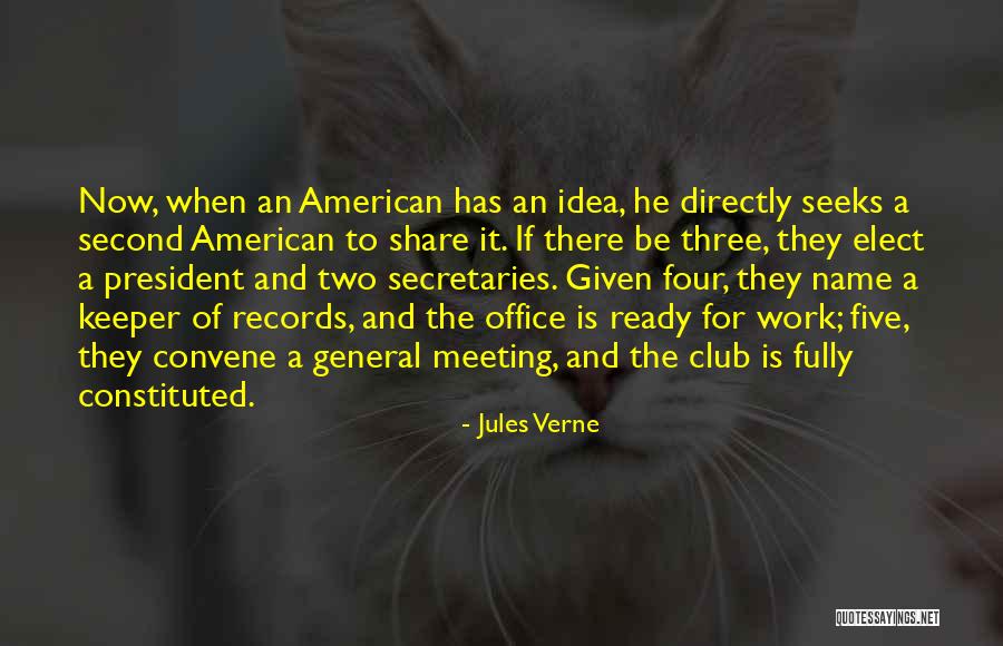 At Work Ready To Go Quotes By Jules Verne