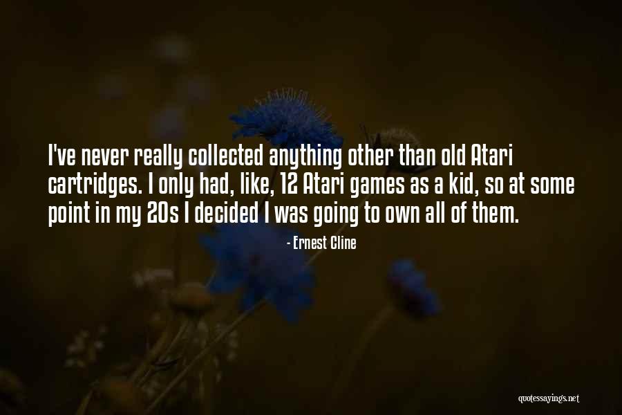 Atari Quotes By Ernest Cline Atari Quotes By Ernest Cline