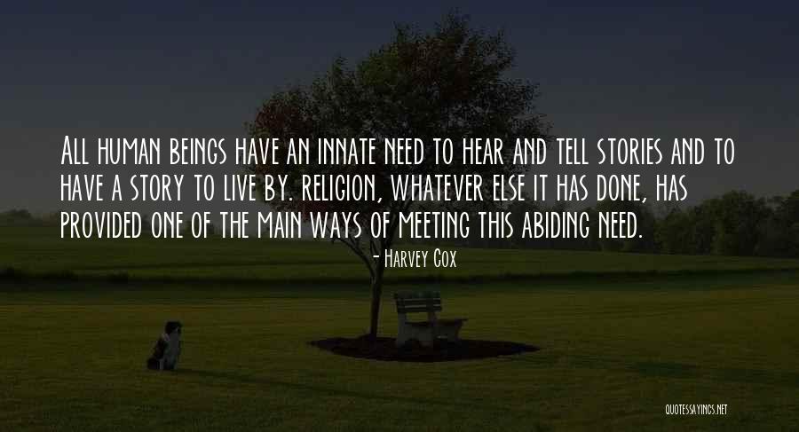 Atenci N Al Quotes By Harvey Cox