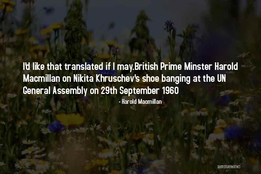 Atendido Quotes By Harold Macmillan Atendido Quotes By Harold Macmillan