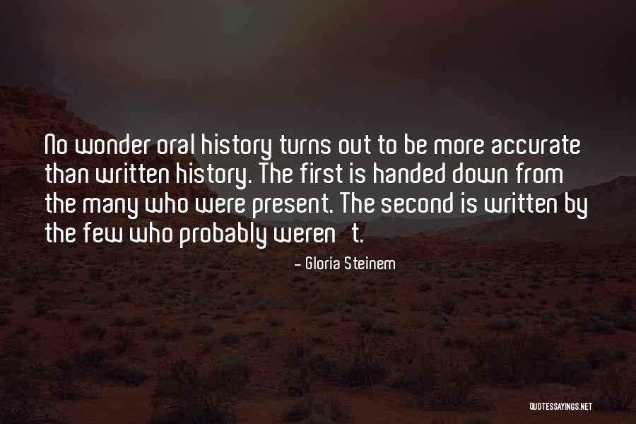 Aterrizajes Quotes By Gloria Steinem Aterrizajes Quotes By Gloria Steinem