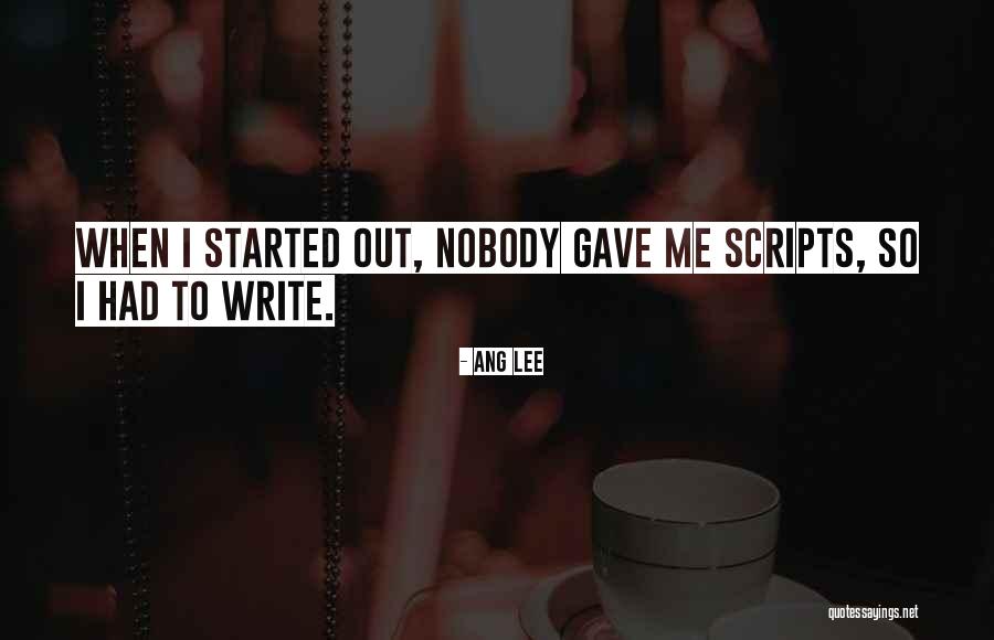 Aterrorizante Quotes By Ang Lee Aterrorizante Quotes By Ang Lee