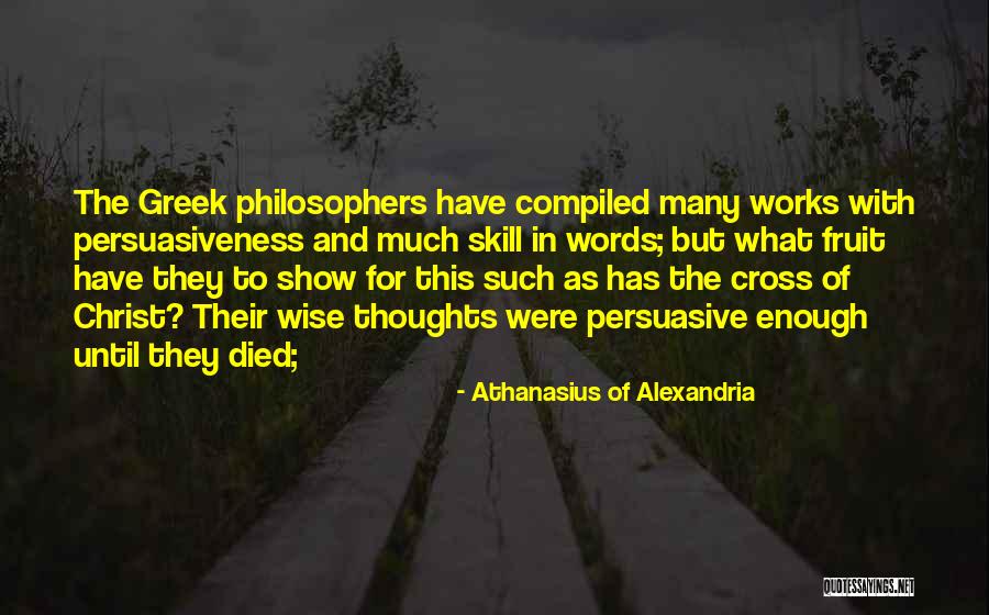 Athanasius Of Alexandria Quotes 120603 Athanasius Of Alexandria Quotes 120603